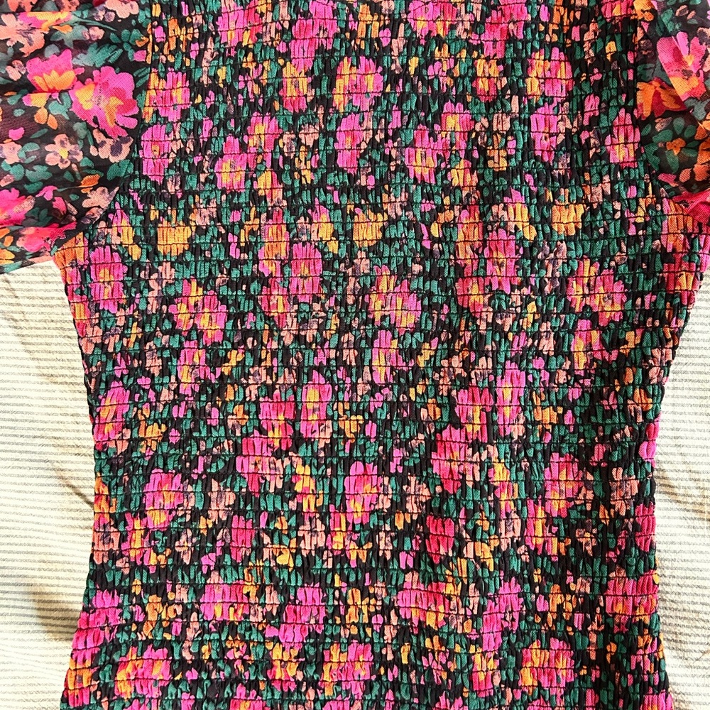 Piper And Scoot Jacklin Floral Ruffle Dress - image 4